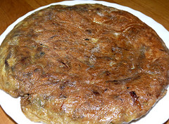 Tortilla de alcachofas